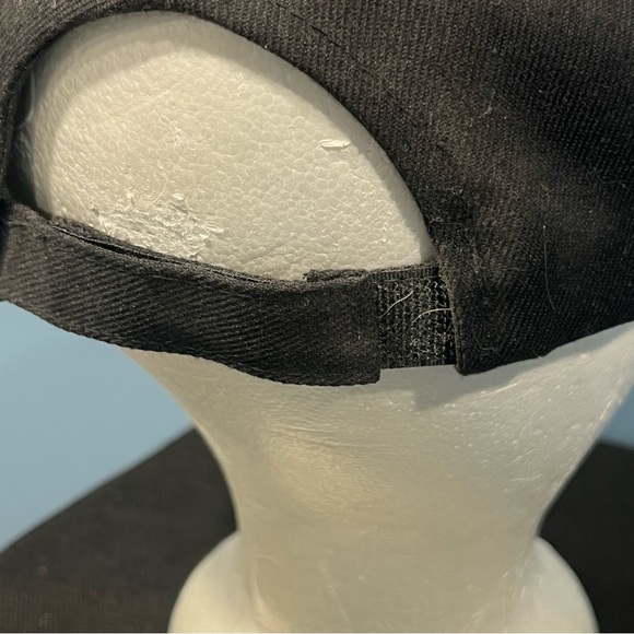 Vintage Chicago White Sox MLB Baseball Script Hat Adjustable Black Cap - Picture 6 of 9